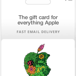 Apple gift card 2$