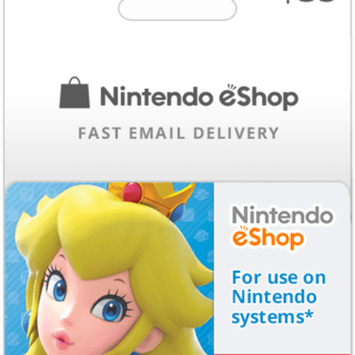 Nintendo gift card 35$